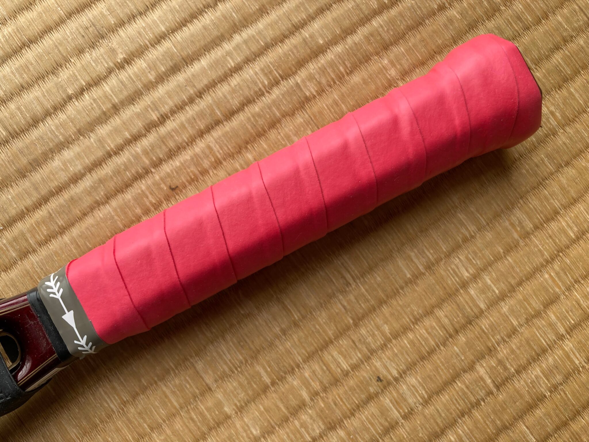 【100均セリアで買えるグリップテープ】テニスラケットに巻いてみた アラフィフ男子の徒然日記